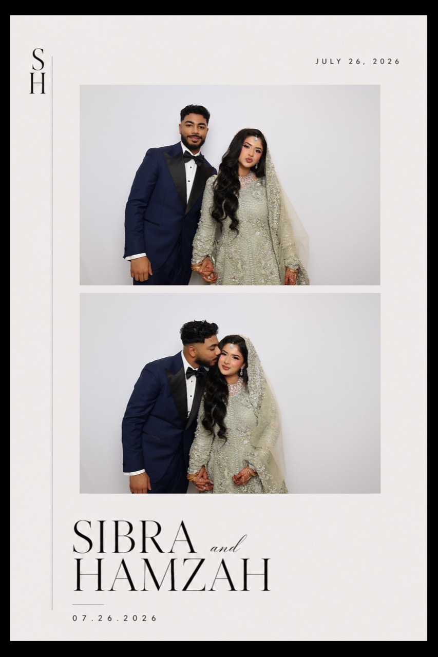 Noir Booth custom photo booth print design 23